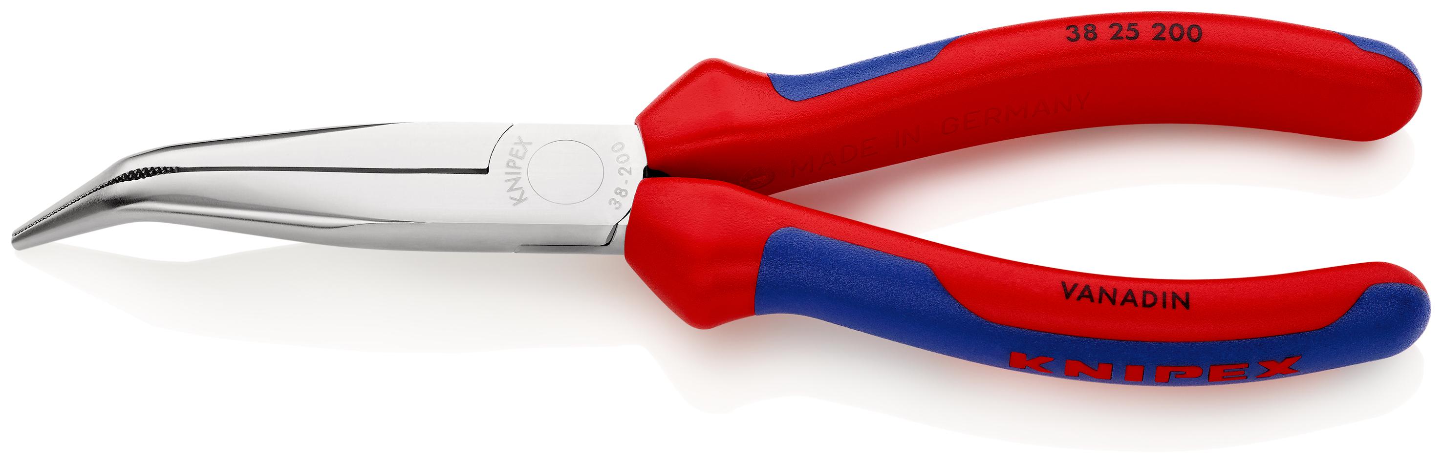 Knipex 38 25 200 Pliers, 200 mm Overall, Straight Tip, 73mm Jaw