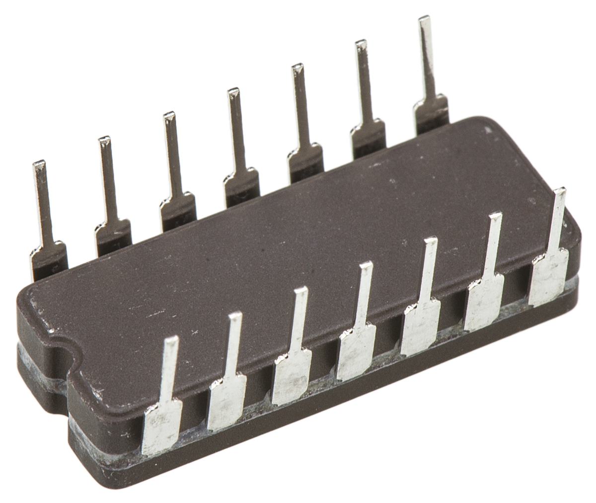 LM139AJ Texas Instruments, Quad Comparator, Open Collector, Open Drain O/P, 1.3μs 2 → 36 V 14-Pin CDIP