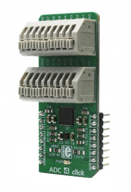 MikroElektronika MIKROE-2879 ADC 4 Click Development Kit Development Kit