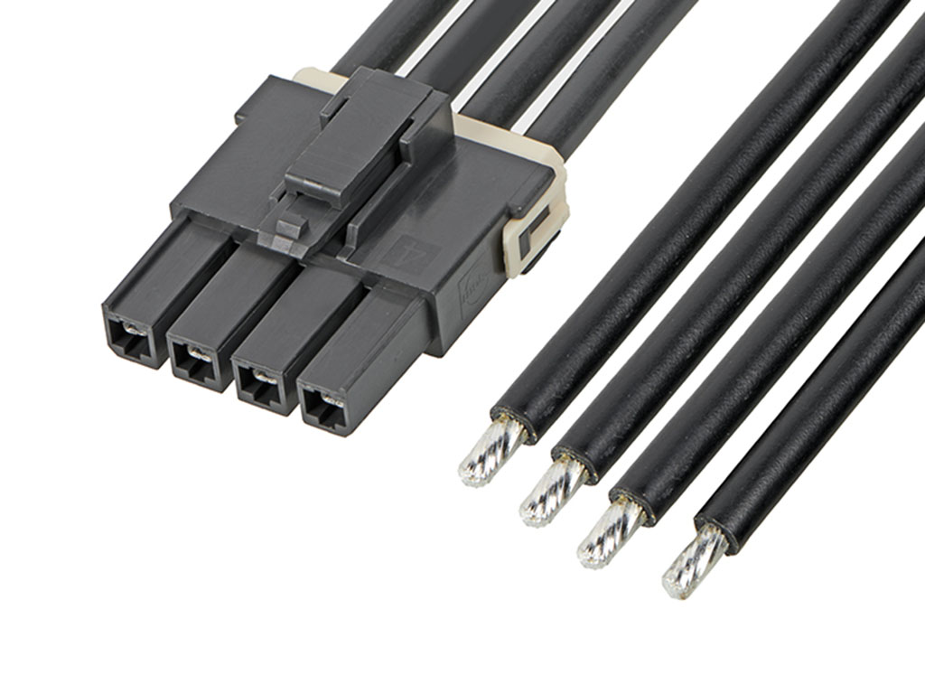 Molex 6 Way Female Mega-Fit to 6 Way Female Mega-Fit Wire to Board Cable, 150mm
