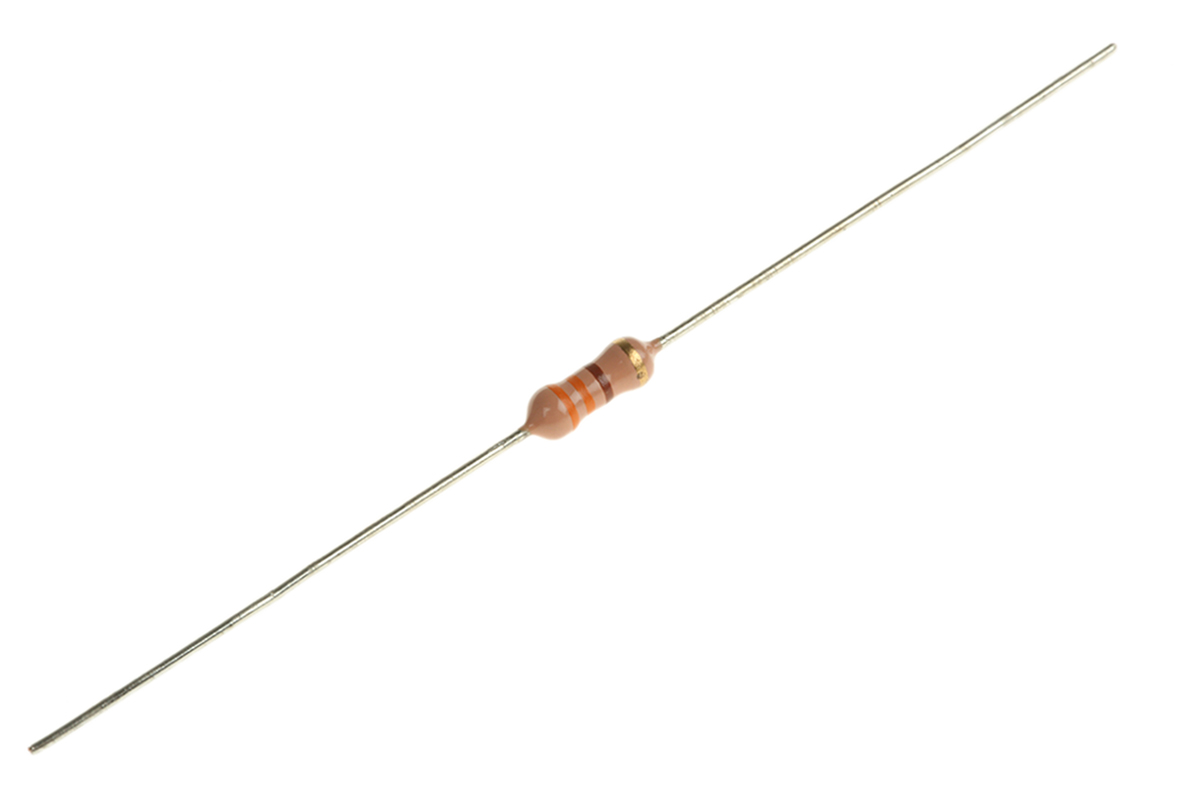 RS PRO 330Ω Carbon Film Resistor 0.5W ±5%