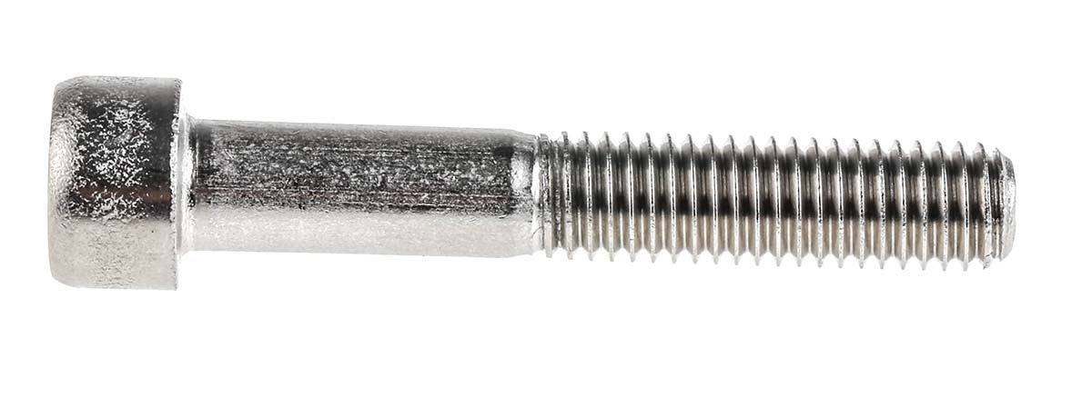 RS PRO Stainless Steel Hex Socket Cap Screw, DIN 912, M8 x 50mm