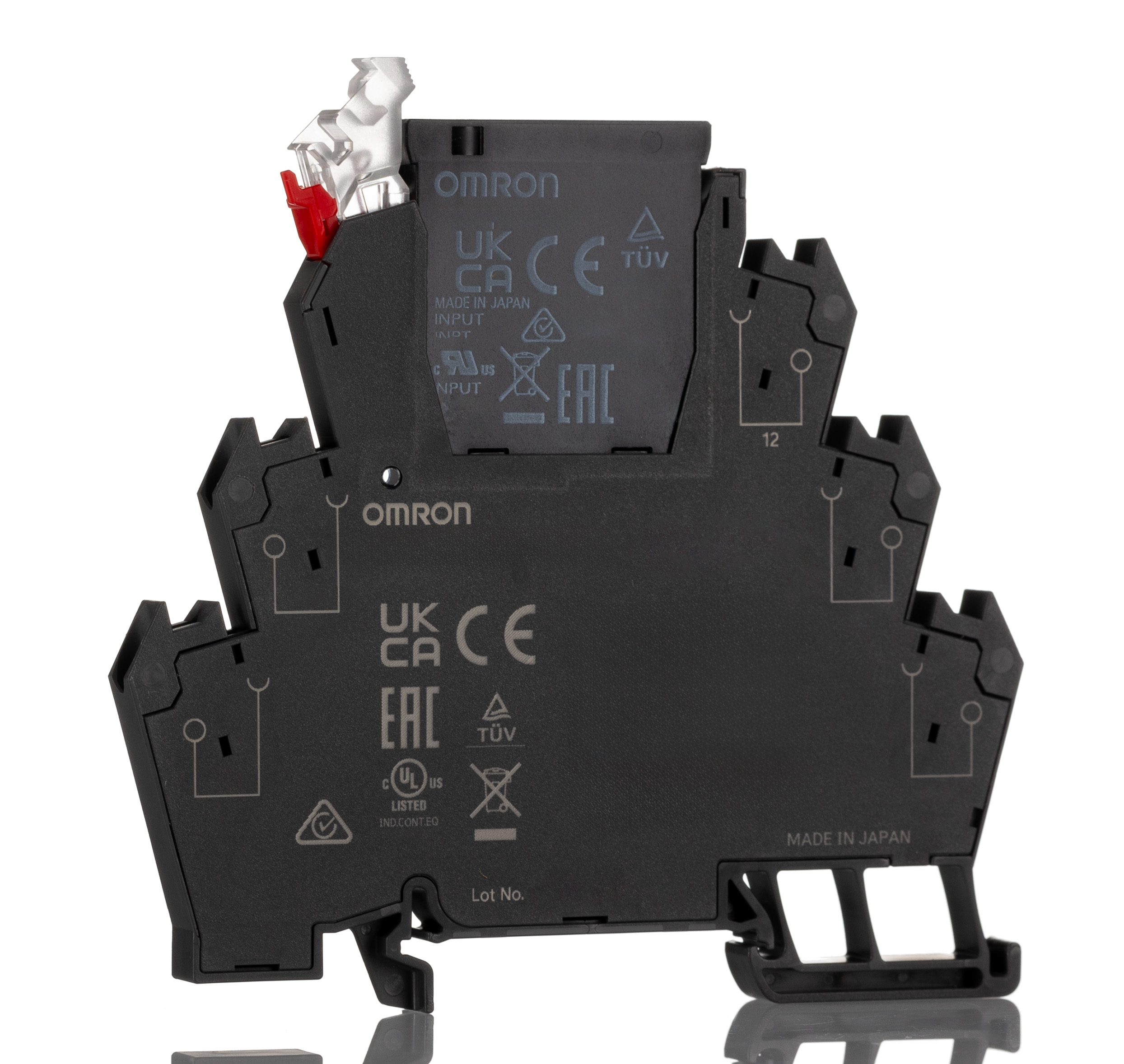 Omron G3RV-ST Series Solid State Interface Relay, 230 V ac Control, 2 A Load, DIN Rail Mount