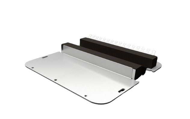 Rittal SZ Series Sheet Steel Gland Plate for Use with AX Enclosures, 301 x 221mm
