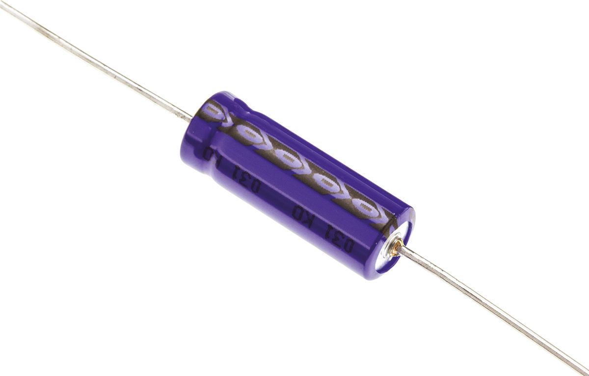 Vishay 47μF Aluminium Electrolytic Capacitor 40V dc, Axial, Through Hole - MAL203137479E3
