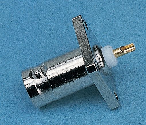 Telegartner, Jack Flange Mount BNC Connector, 50Ω, Solder Termination, Straight Body