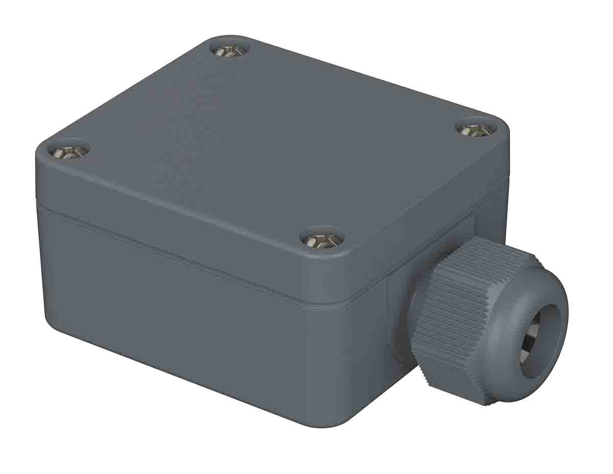 Bopla Euromas Polymas Series Polyamide Junction Box, IP65, 0, - Terminals, 58 x 64 x 34mm