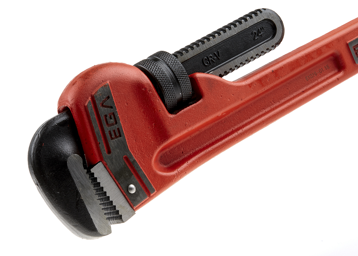 Ega-Master Pipe Wrench, 609.6 mm Overall