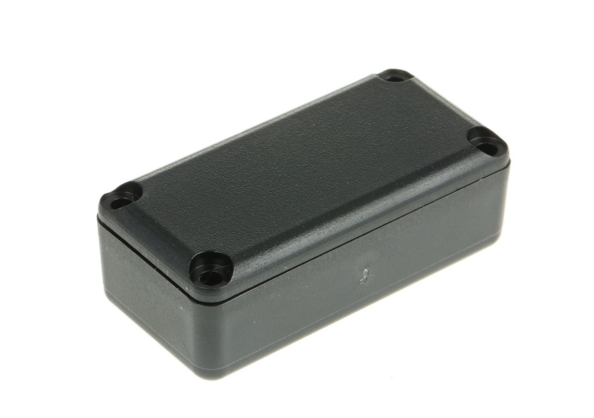 CAMDENBOSS Black ABS Potting Box With Lid, 42 x 21 x 15mm