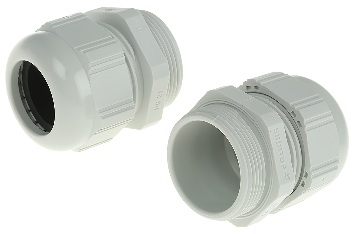 Lapp SKINTOP Series Grey Polyamide Cable Gland, PG29 Thread, 14mm min., 25mm max., IP68
