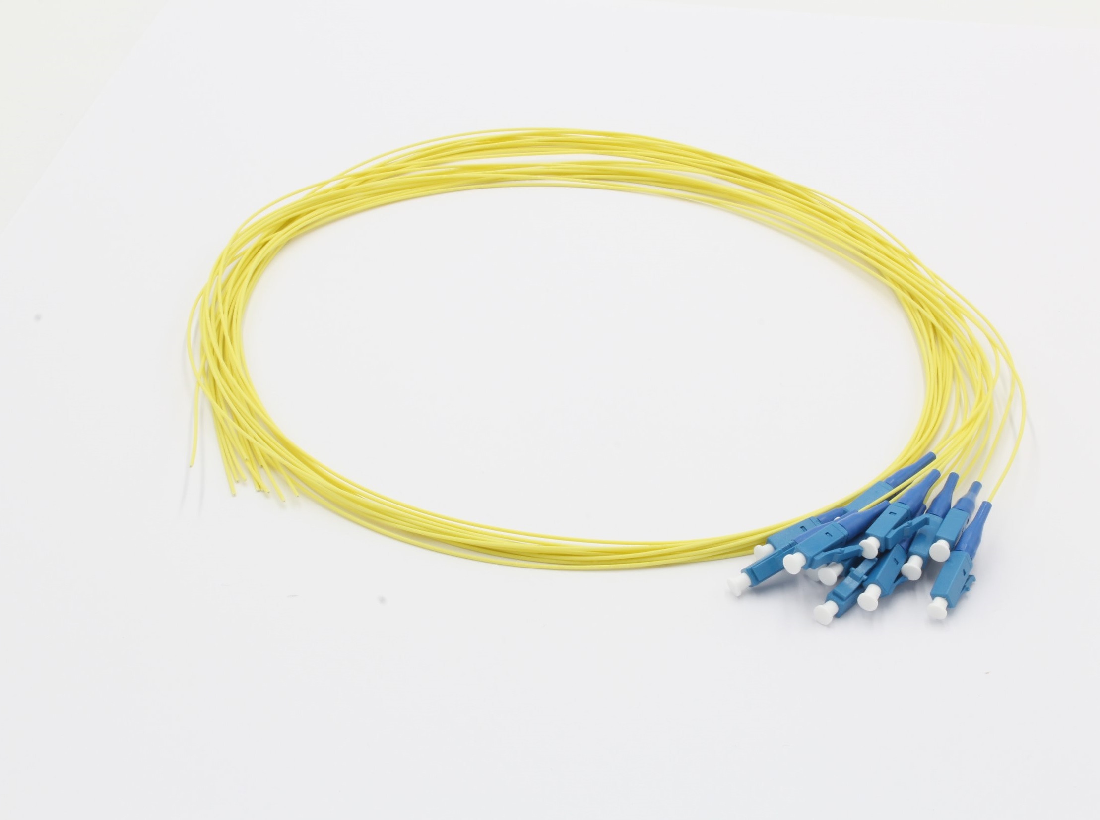 Molex Premise Networks LC Simplex OS2 Single Mode OS2 Fibre Optic Cable, 9/125μm, Yellow, 1m