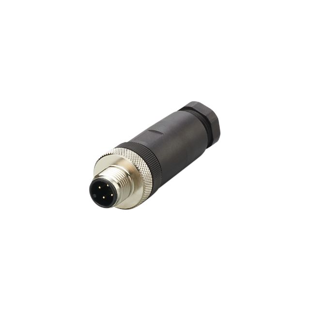 ifm electronic Circular Connector, 1 Contacts, Cable, M12 Connector, Plug, Male, IP68, E117 Series