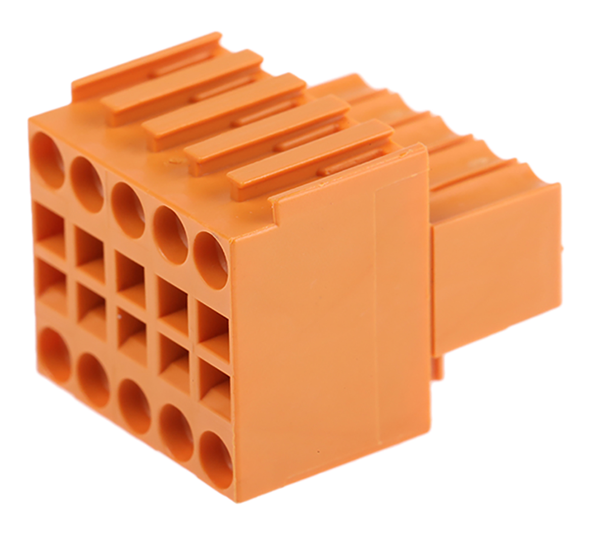 Weidmuller, 3.5mm Pitch, B2L 3.50, 10 Way, , Pluggable Terminal Block, Plug, Cable Mount, Tension Clamp Termination,