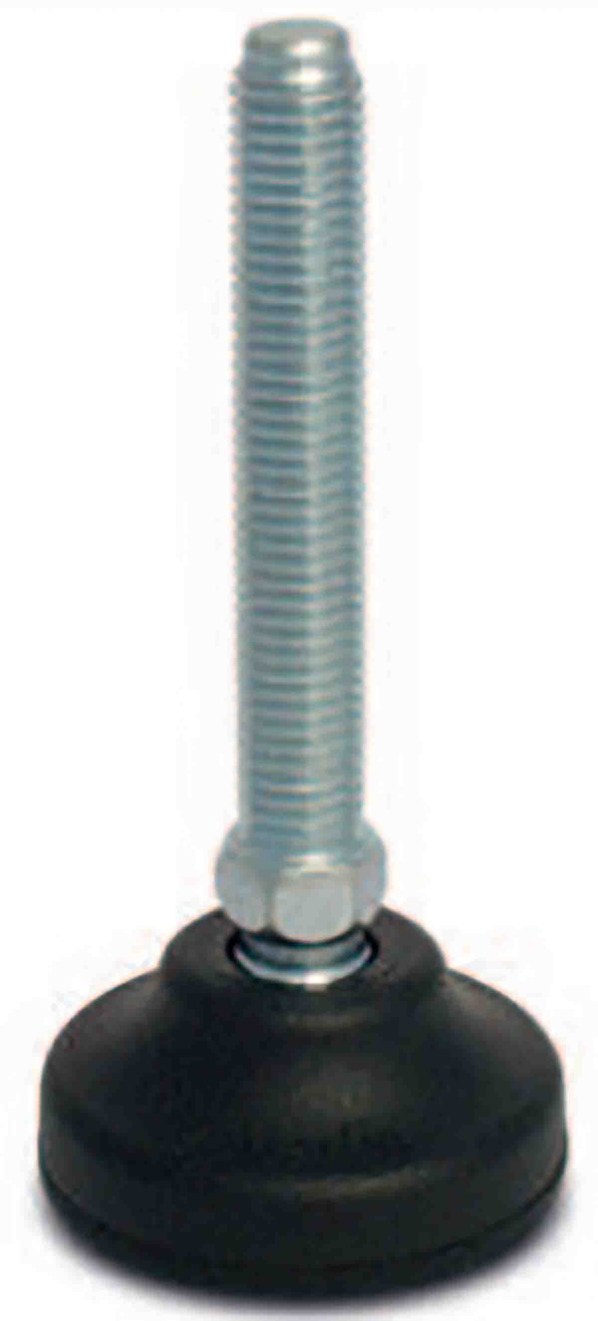 RS PRO M12 Stainless Steel Adjustable Foot, 1100kg Static Load Capacity 30° Tilt Angle