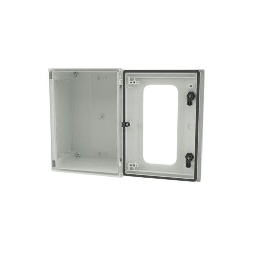 HellermannTyton BRES Series Polyester Enclosure, IP66, 400 mm x 300 mm x 200mm