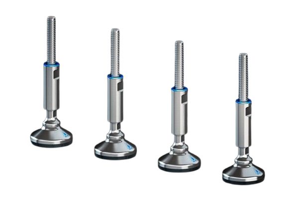 Rittal HD Series Stainless Steel Leveling Foot for Use with Enclosure, M12