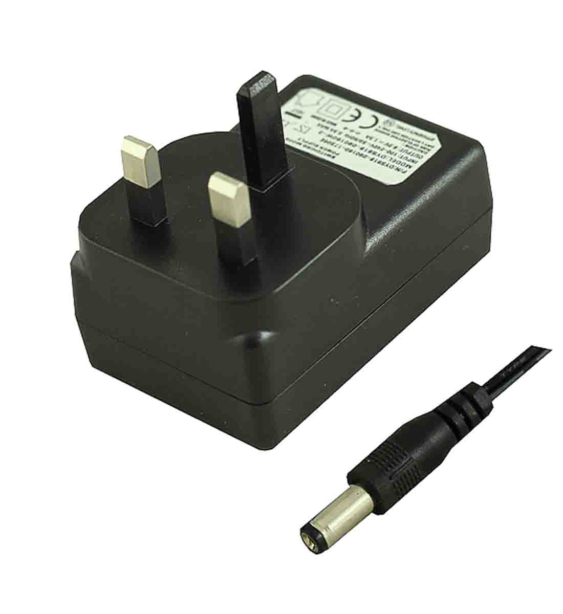 RS PRO 18W Plug-In AC/DC Adapter 15V dc Output, 1.2A Output