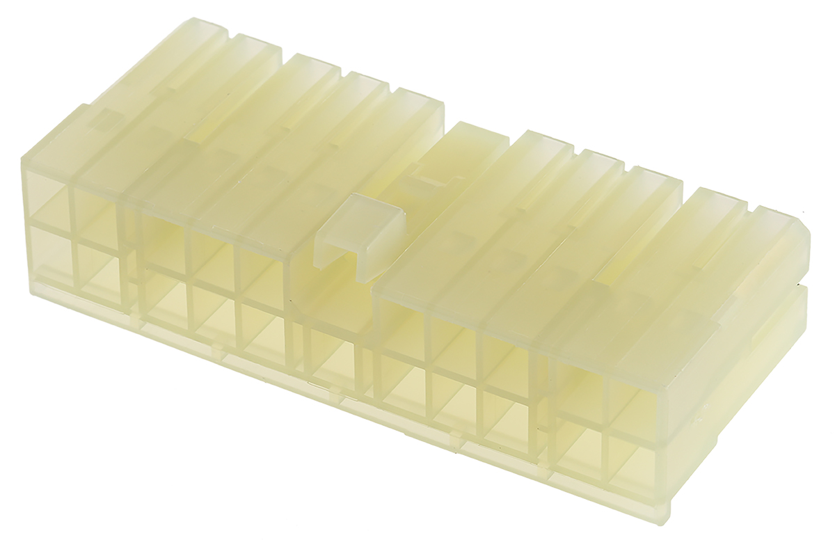 TE Connectivity, Multi-Interlock Mark II Male Connector Housing, 21 Way, 2 Row