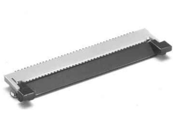 Hirose, FH12, 12 0.5mm Pitch 33 Way Horizontal Female FPC Connector, ZIF Top Contact