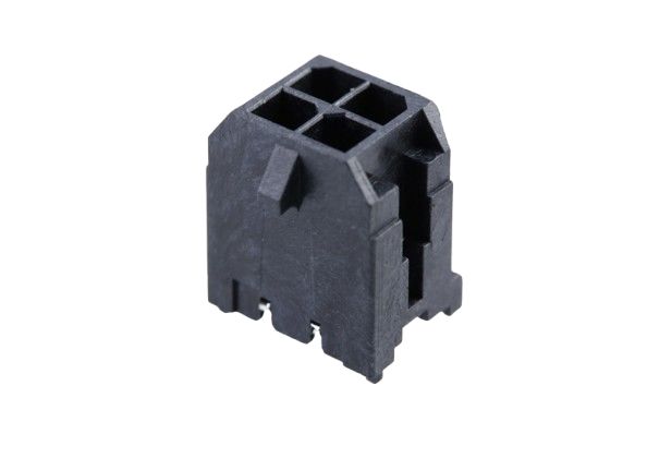 Molex Micro-Fit 3.0 Series Vertical Through Hole PCB Header, 4 Contact(s), 3 mm Pitch, 2 Row, Shrouded