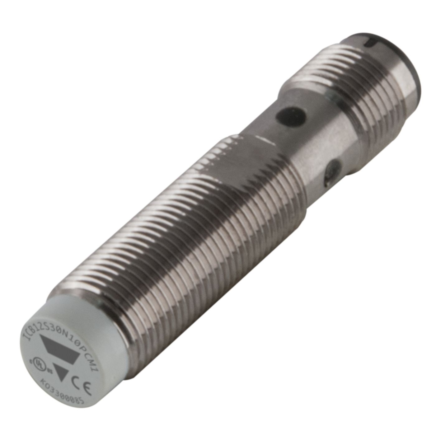 Carlo Gavazzi Inductive Threaded Barrel Proximity Sensor, M12, 10 mm Detection, NPN NO, 10 → 36 V dc
