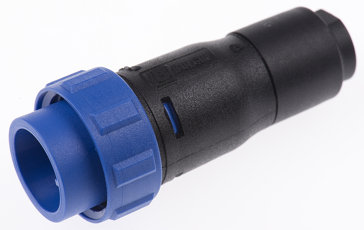 Bulgin Circular Connector, 10 Contacts, Cable, Miniature Connector, Plug, Male, IP68, Buccaneer 400 Series