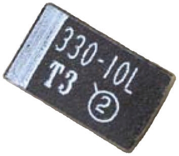 Vishay 15μF MnO2 Tantalum Capacitor 35V dc, 293D Series