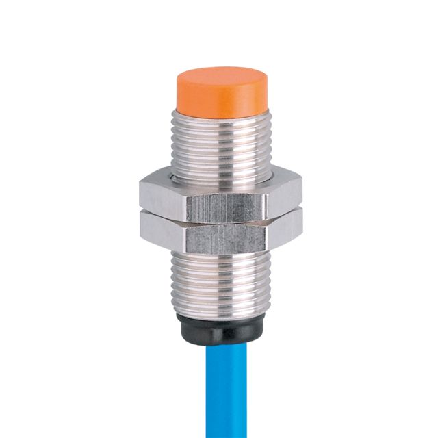 ifm electronic Inductive Threaded Barrel Proximity Sensor, M12, 4 mm Detection, NAMUR NC, 7.5 → 30 V dc