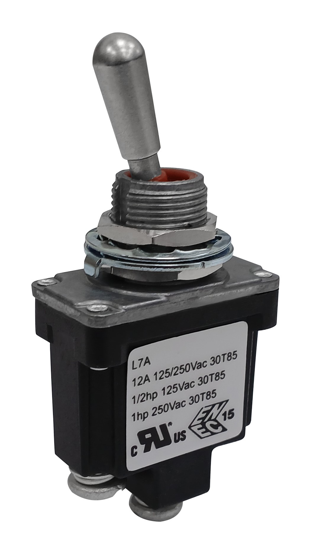 RS PRO Toggle Switch, Panel Mount, On-None-Off, SPST, Step Model Terminal, 125, 250V ac