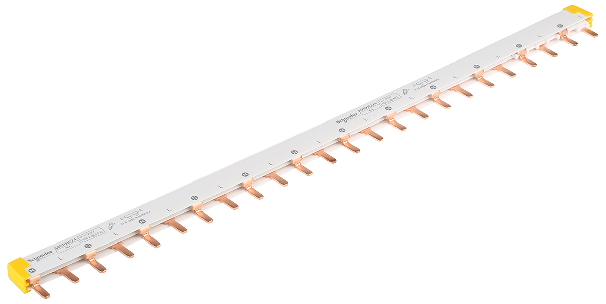 Schneider Electric Acti 9 2 Phase Busbar, 415V ac, 18mm Pitch
