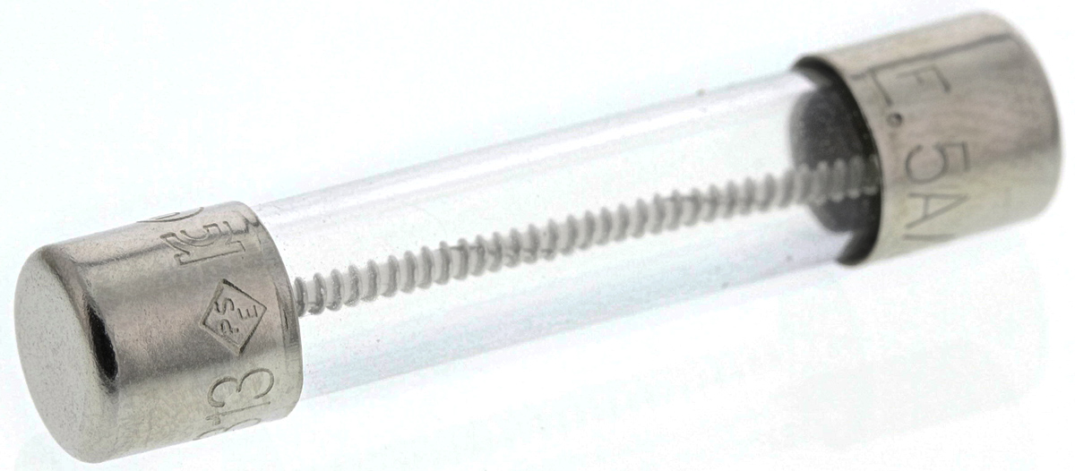 Littelfuse 5A T Glass Cartridge Fuse, 6.3 x 32mm