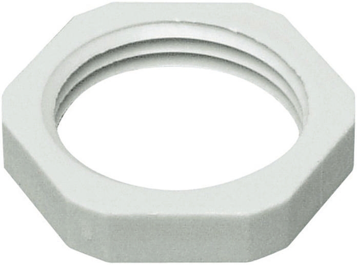 SIB Grey Fibreglass PA Cable Gland Locknut, M50 Thread