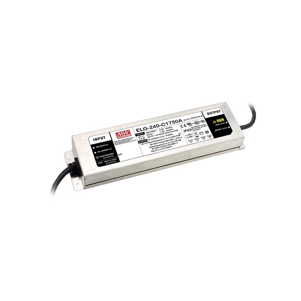 MEAN WELL LED Driver, 36V Output, 240W Output, 6.66A Output, Constant Current / Constant Voltage