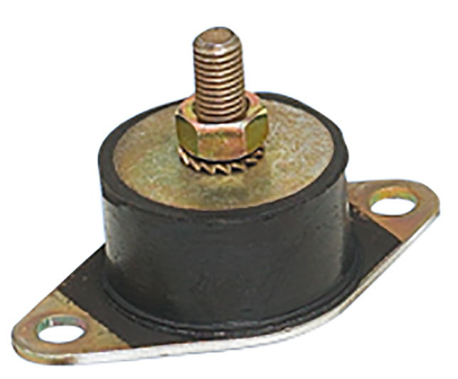 Paulstra Hutchinson Circular M12 Anti Vibration Mount, Male Buffer Foot with 250daN Compression Load