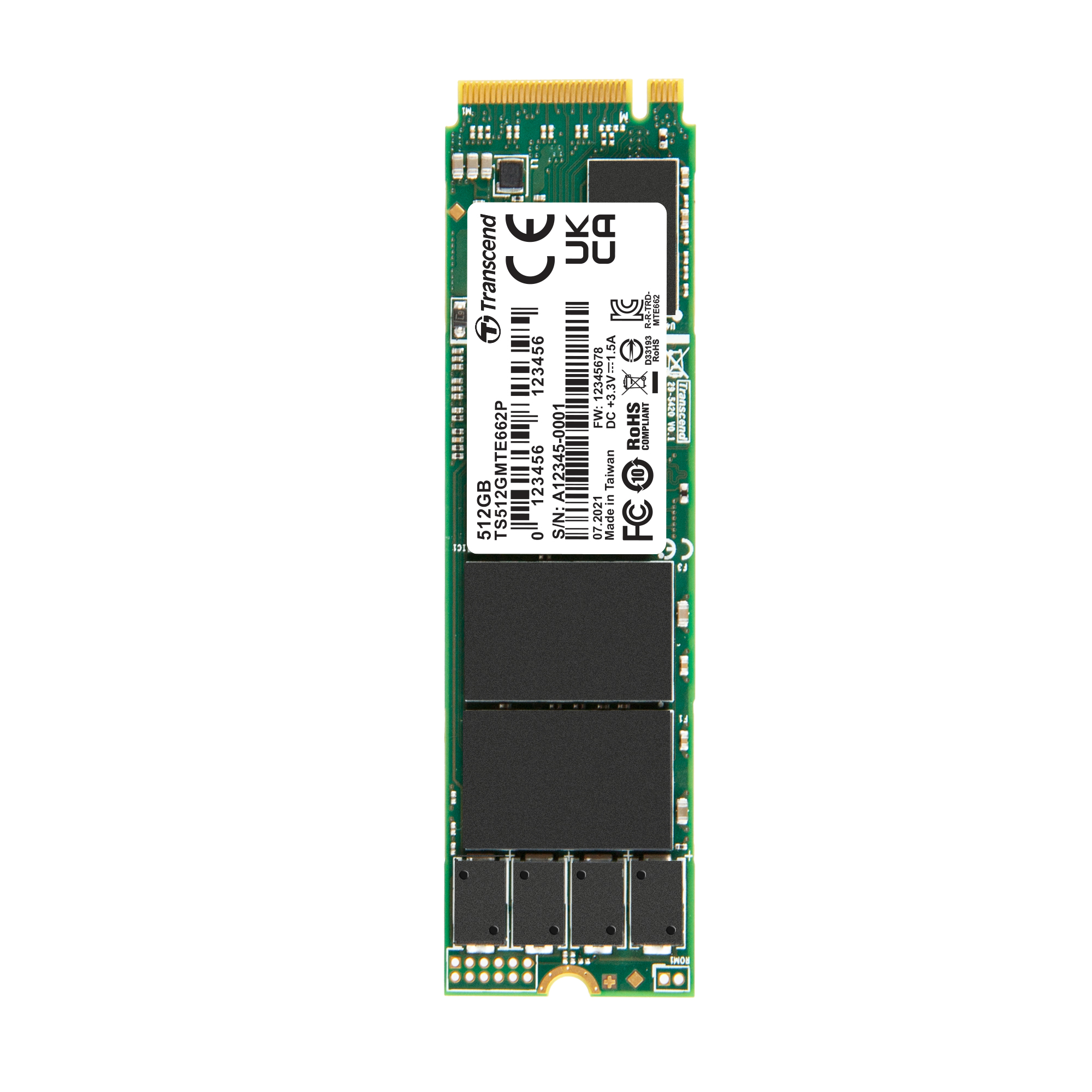 Transcend MTE662P M.2 512 GB Internal SSD