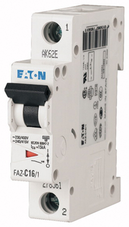 Eaton xEffect MCB, 1P, 3A Curve S, 230V AC, 10 kA Breaking Capacity