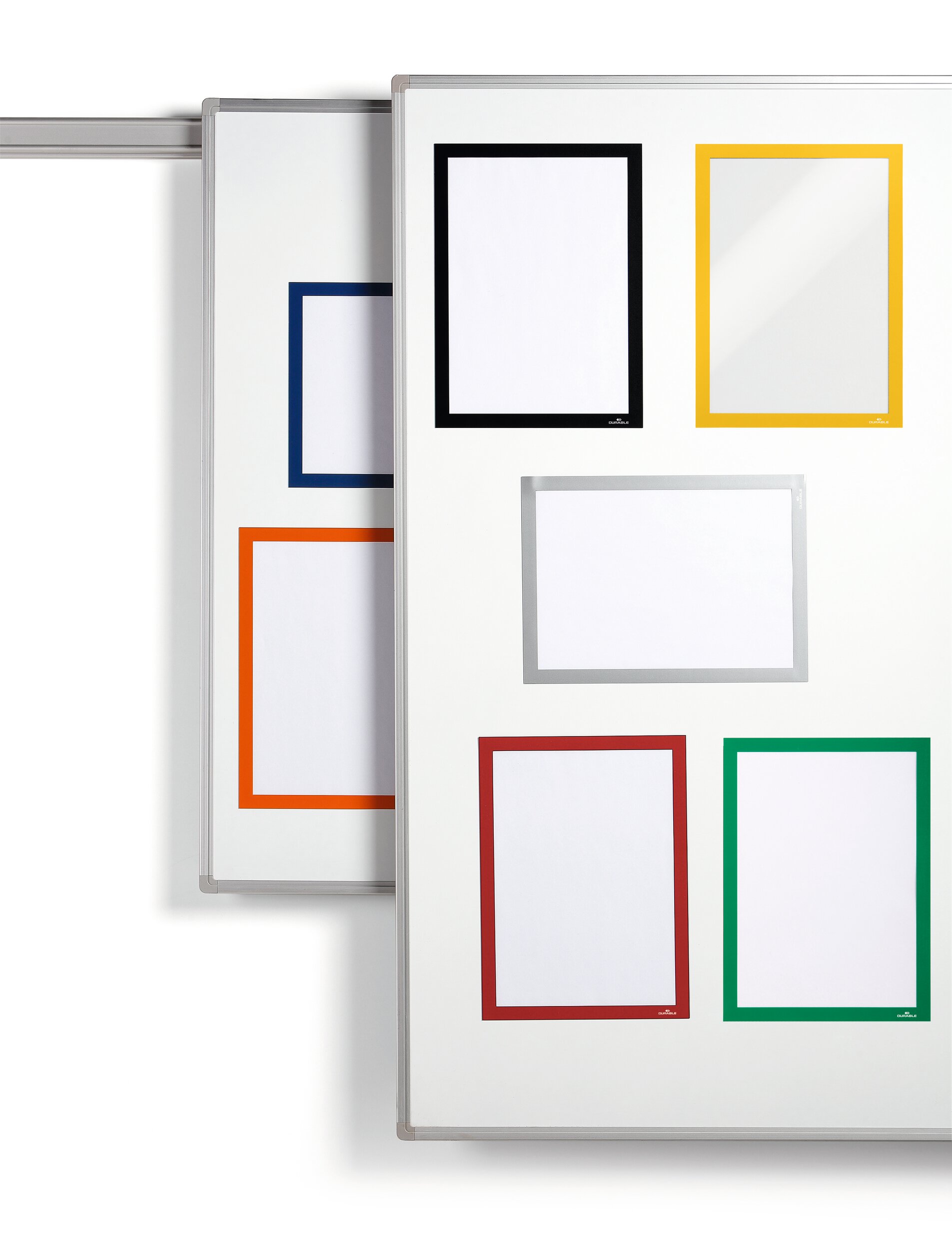 Durable MagneticDURAFRAME® MAGNETIC Blue A4 Metal Information Frame, 323mm Height, 236mm Width