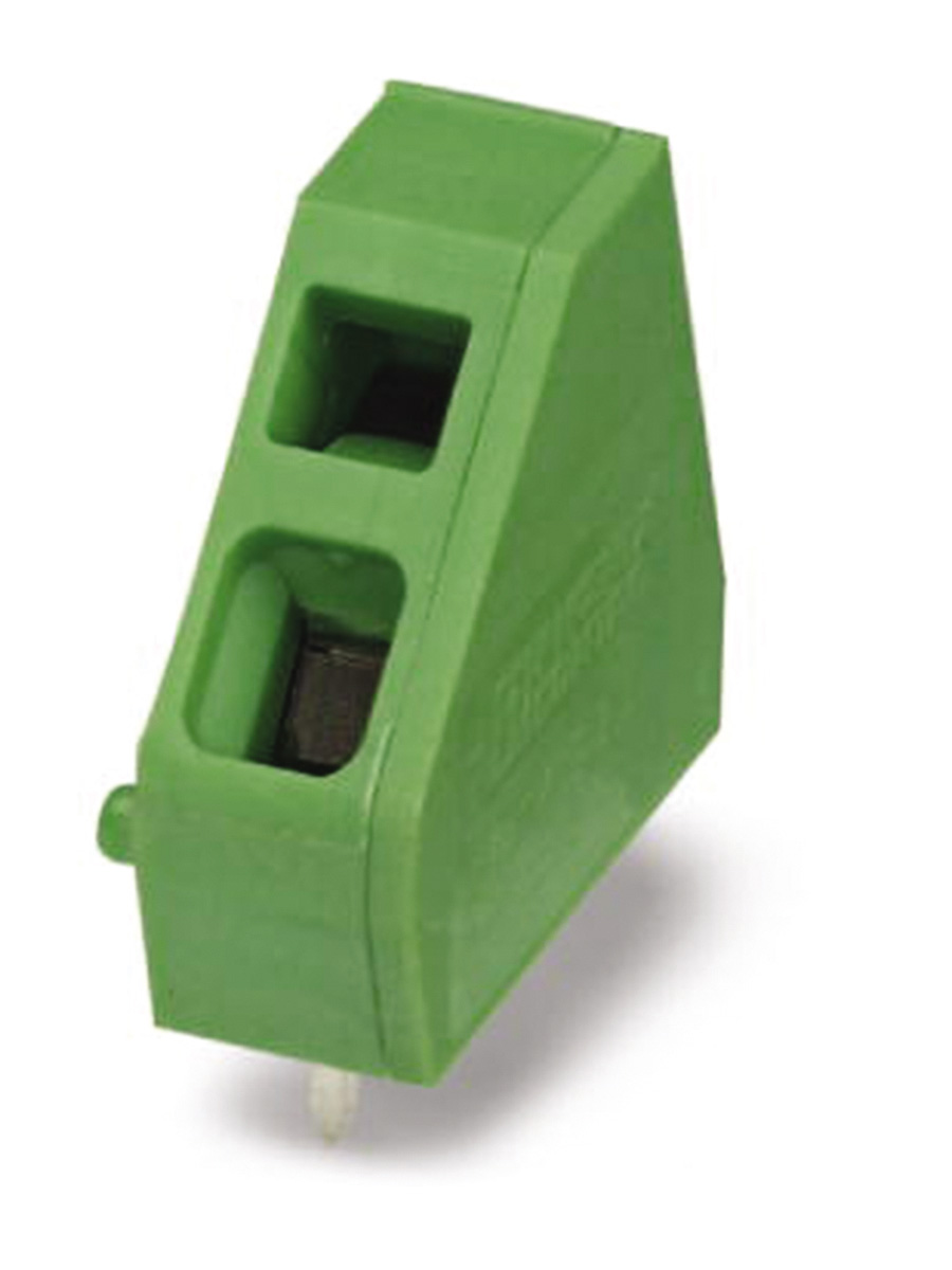 Phoenix Contact ZFKDSA 2.5-6.08 R Series PCB Terminal Block, 1-Contact, 5.08mm Pitch, Through Hole Mount, Spring Cage
