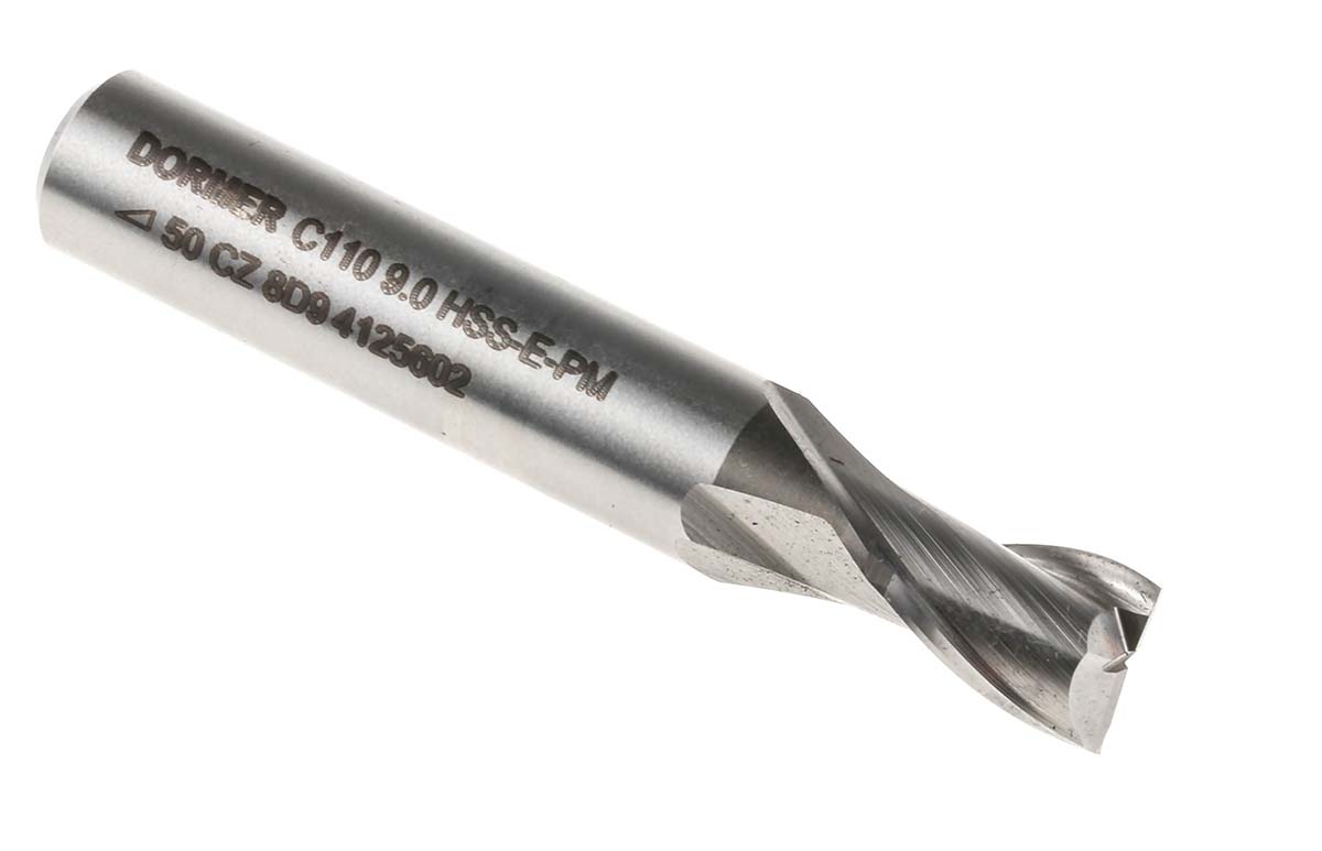 Dormer Plain Slot Drill, 9mm Cut Diameter