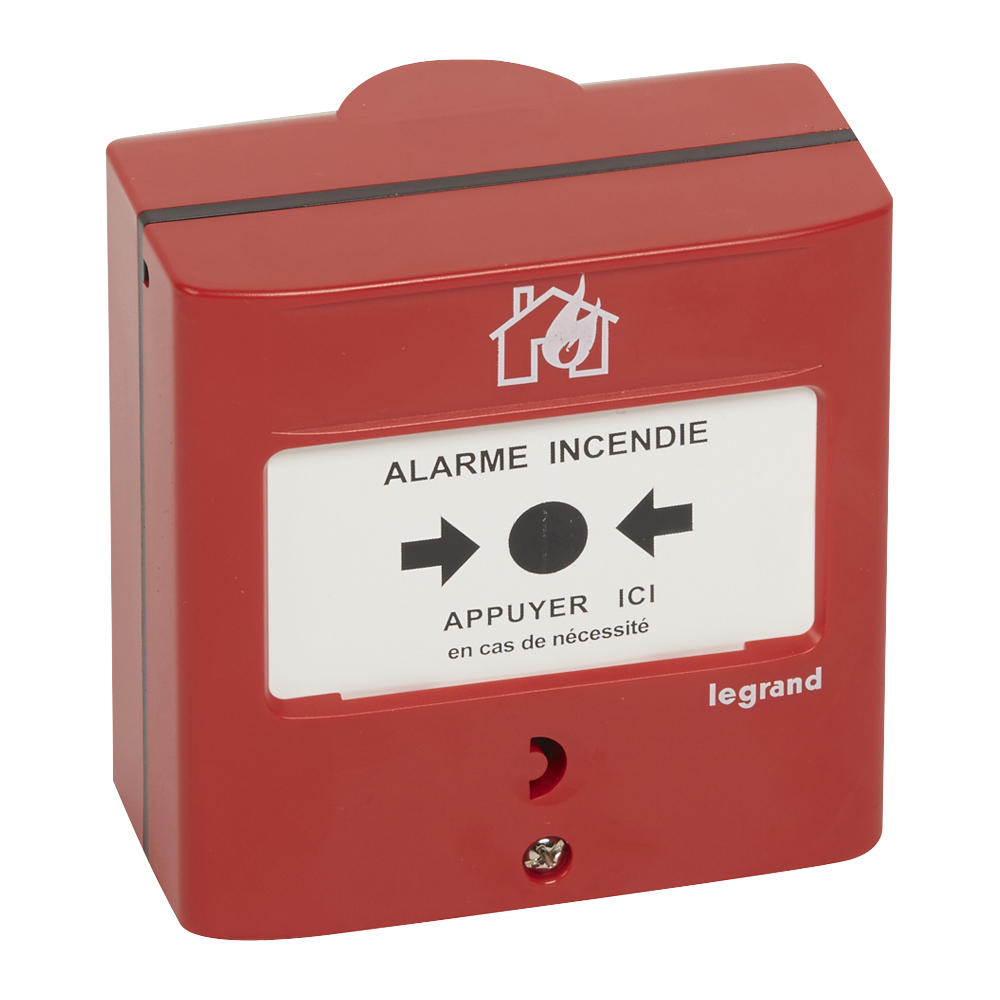 Legrand Fire Alarm Call Point, Both