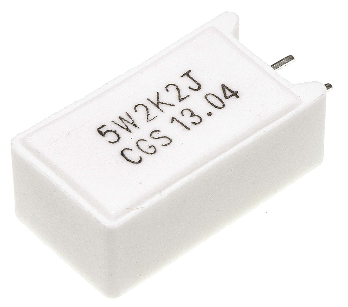 TE Connectivity 2.2kΩ Metal Oxide Resistor 5W ±5% SQMR52K2J