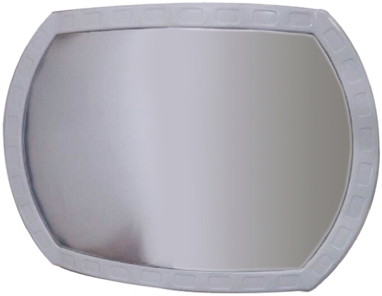 RS PRO PC Indoor, Outdoor Mirror, Rectangular