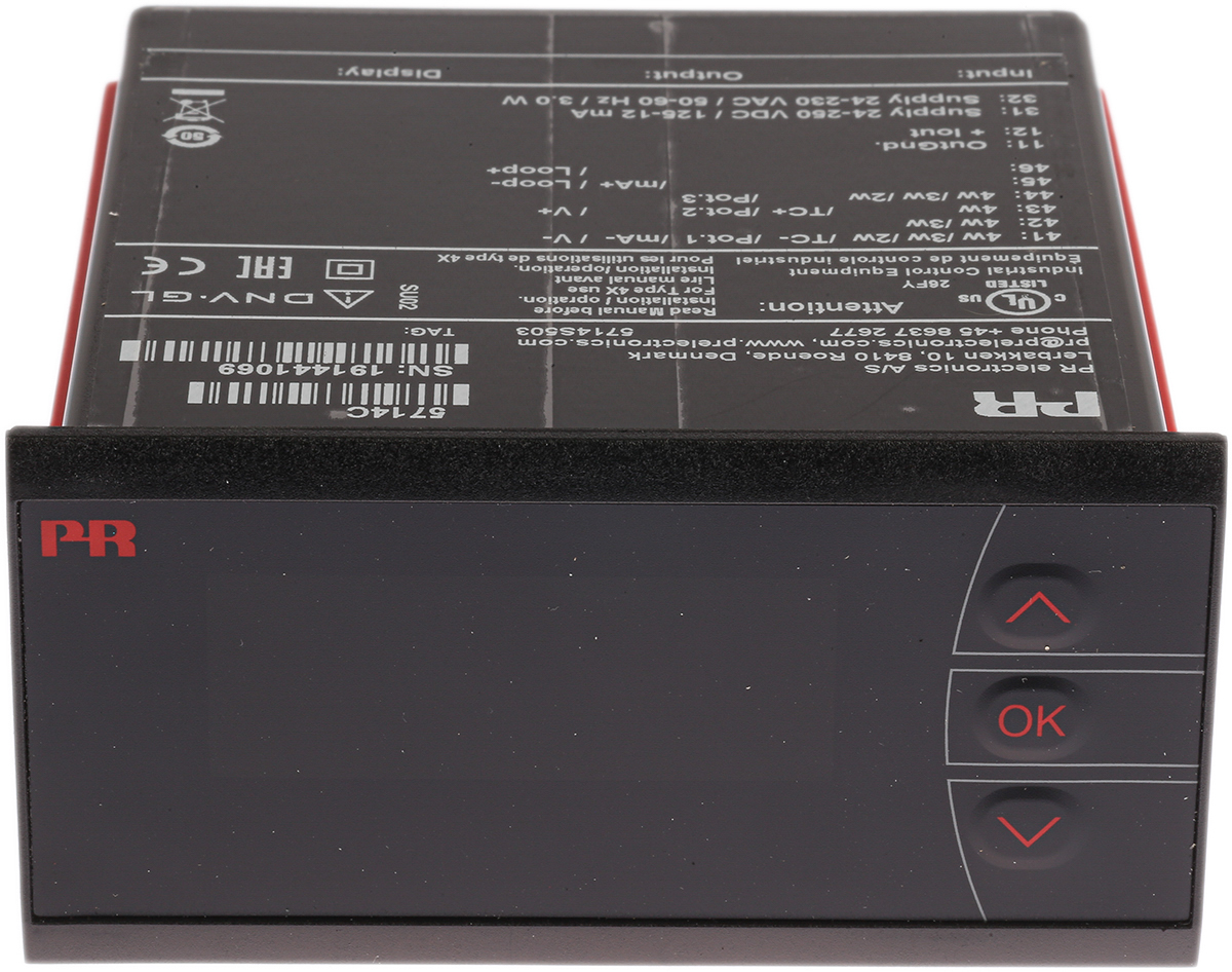 PR Electronics 5700 LED Process Indicator, 44.5mm x 91.5mm
