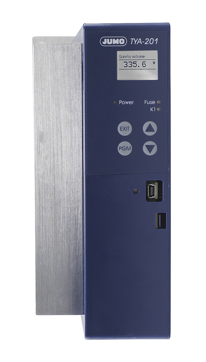 Jumo MINI MCR-2-UI-FRO DIN Rail Mount Power Controller, 230 V Supply Voltage