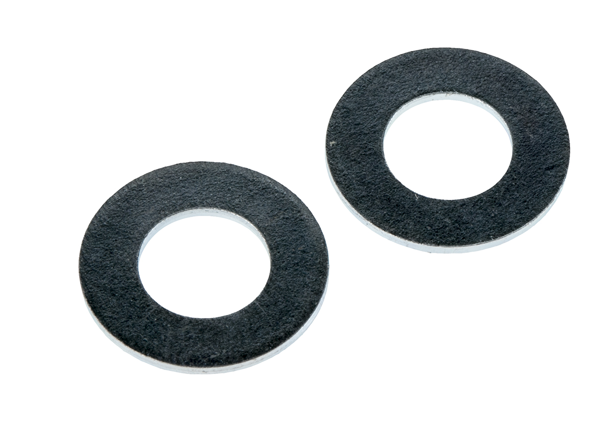 RS PRO Bright Zinc Plated Steel Plain Washers, M8, BS 4320