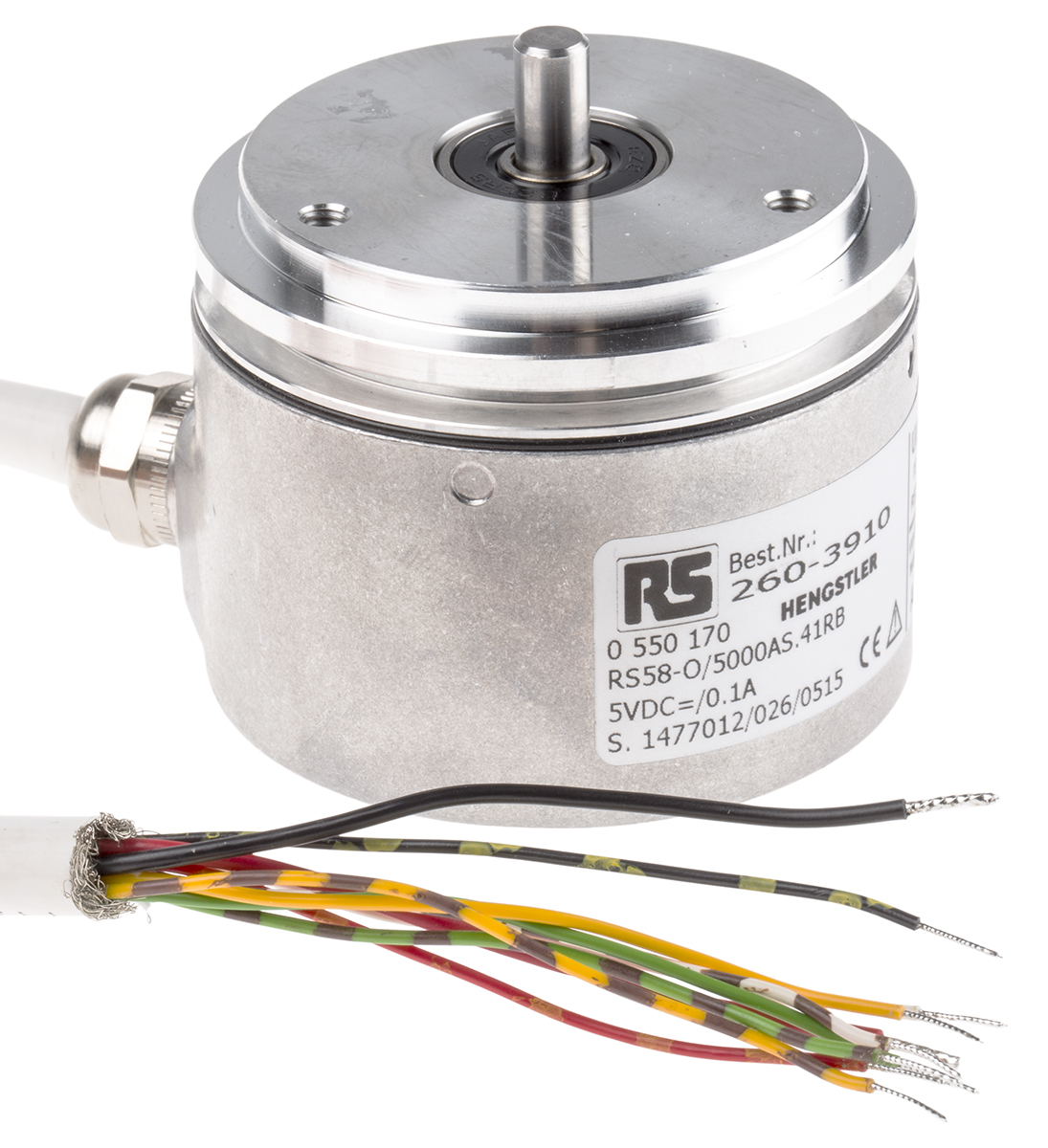 Hengstler RI58-O Series Incremental Incremental Encoder, 5000 ppr, RS422 Signal