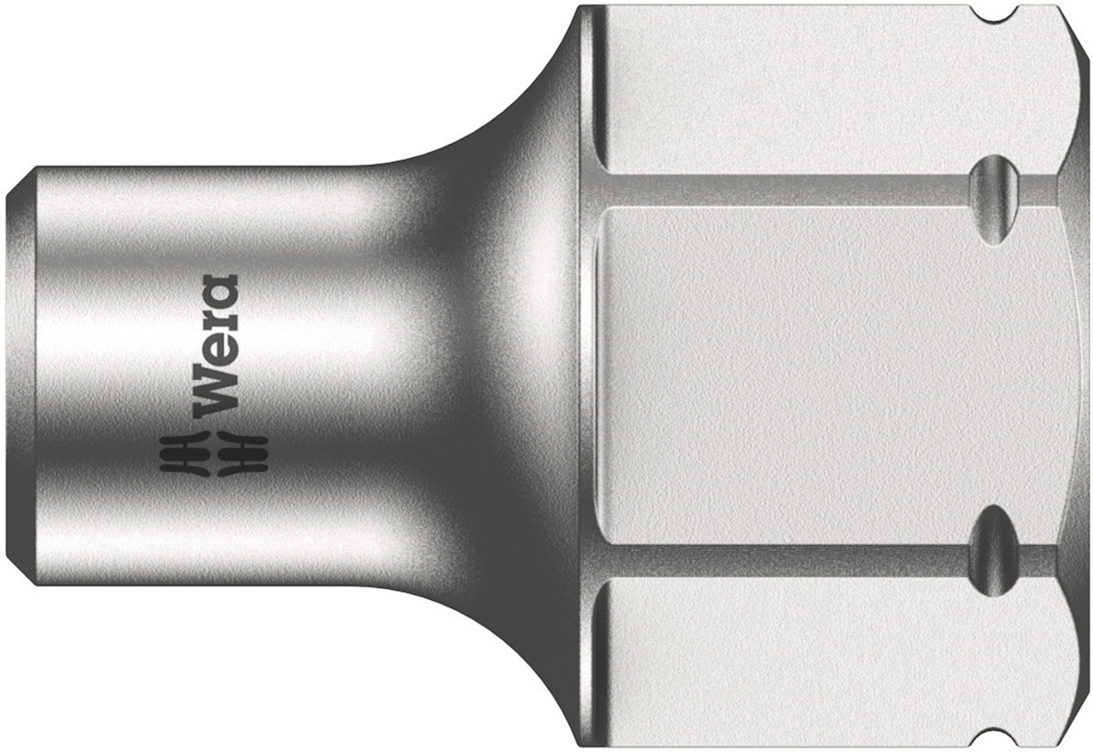 Wera 1/4 in Drive 4.5mm Standard Socket, 6 point, 18 mm Overall Length