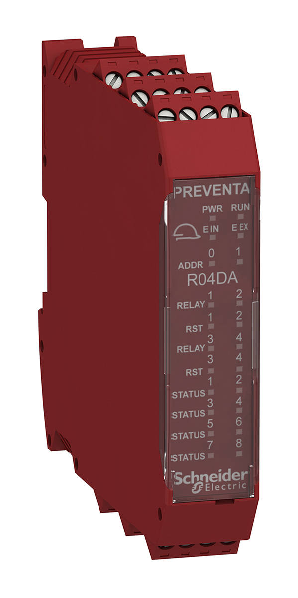 Schneider Electric Preventa Series Output Module, 4 Inputs, 12 Outputs, 24 V dc