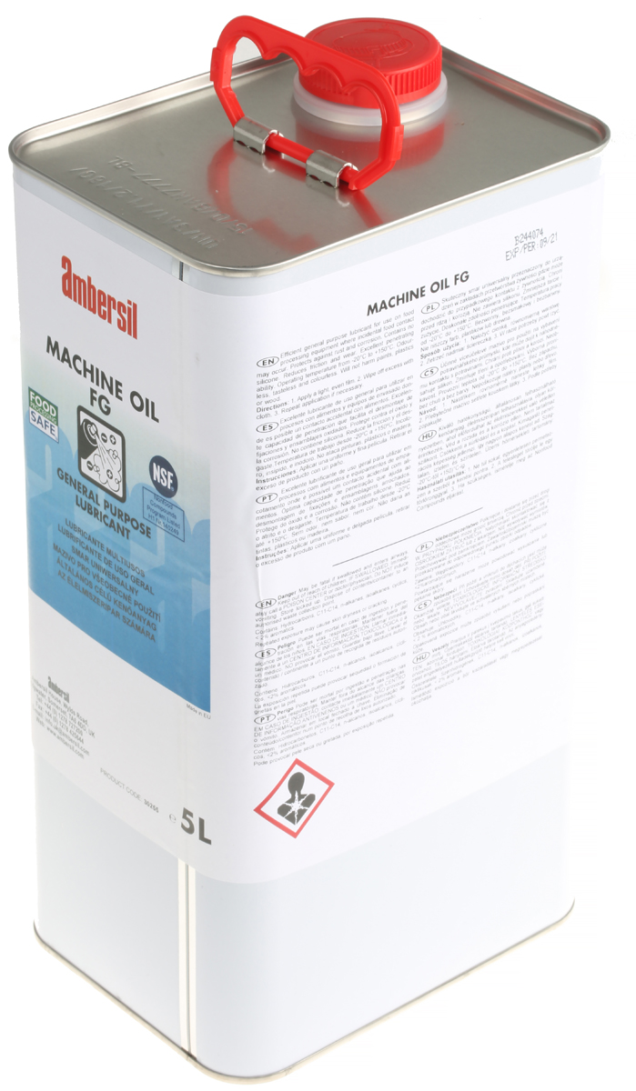 Ambersil 5 L Machine Oil FG Machine Oil and for Industrial Machinery