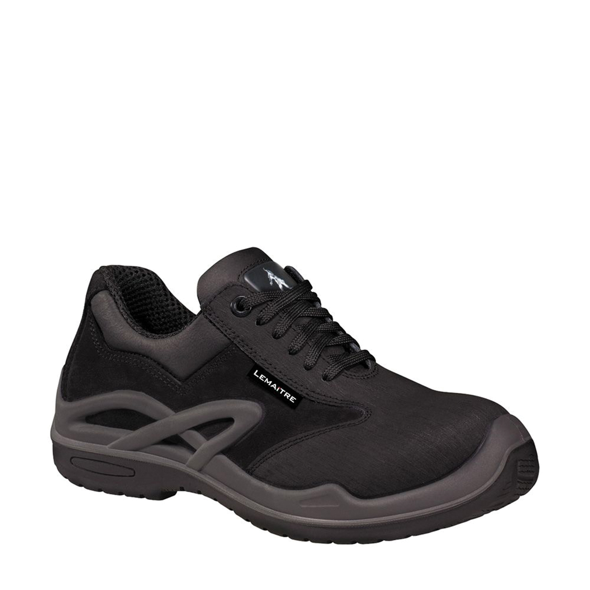 LEMAITRE SECURITE ROYAN Black Polycarbonate Toe Capped Safety Shoes, EU 44